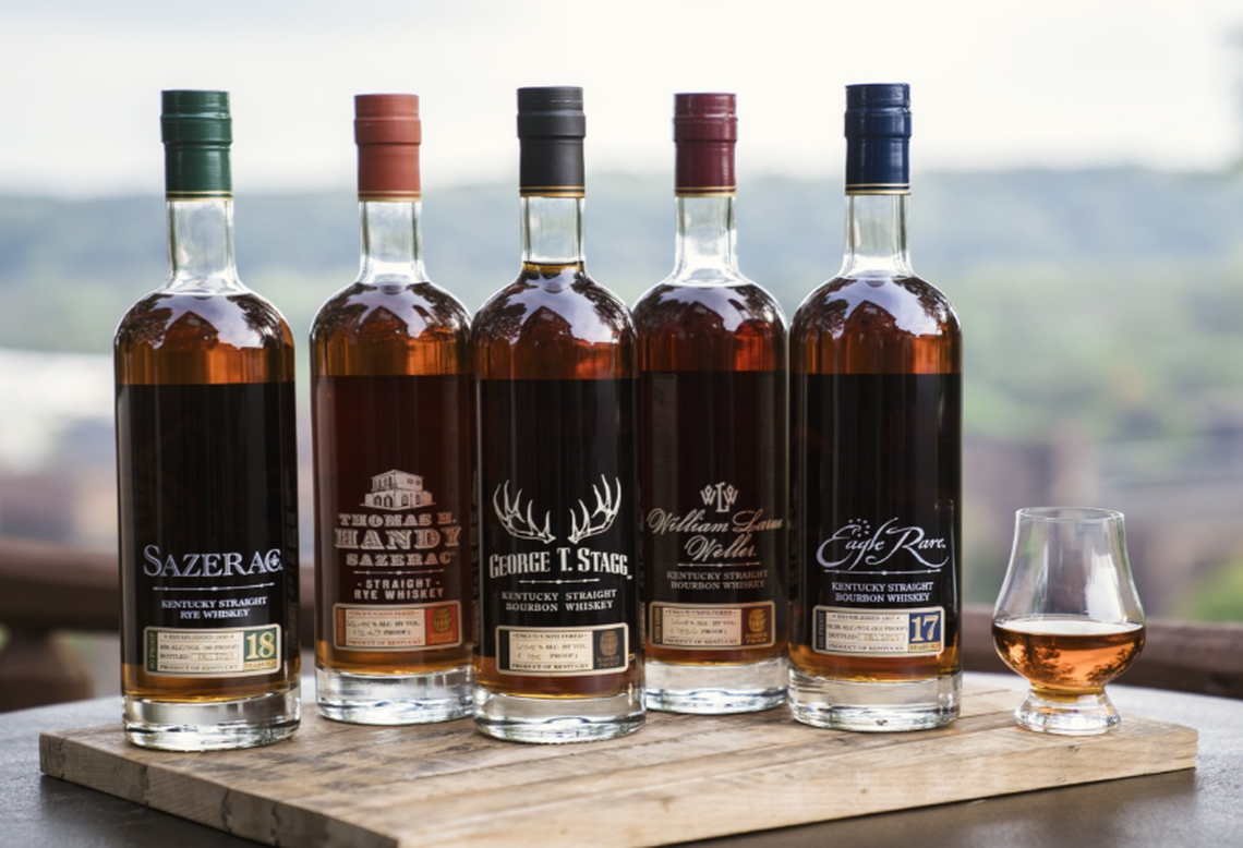 Buffalo Trace Antique Collection for 2023 features an 18-year-old Sazerac Rye, Thomas H. Handy Sazerac, George T. Stagg, William Larue Weller and a 17-year-old Eagle Rare.