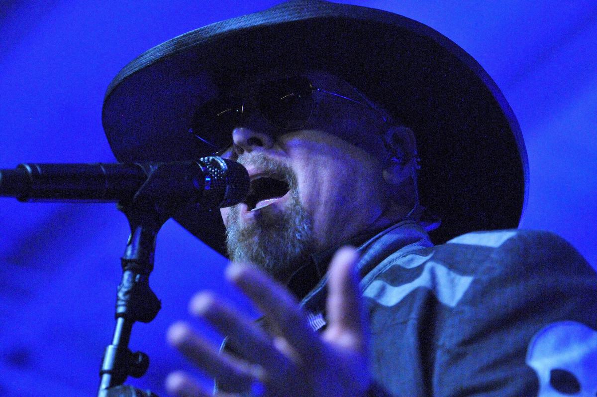 Eddie Montgomery starts the show for Montgomery Gentry, Friday night at Manchester Music Hall.