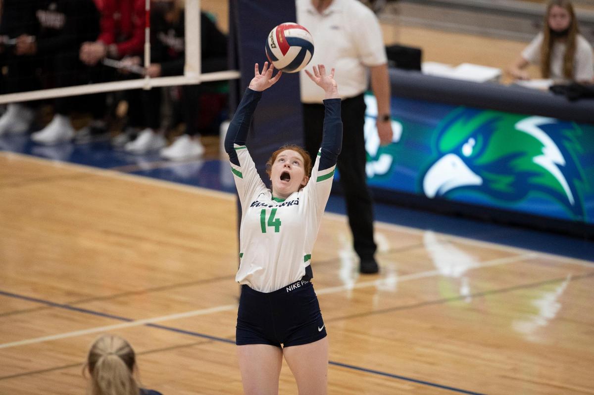 Great Crossing’s Teagan Feezor (14) was named Most Outstanding Player of the 11th Region Tournament.