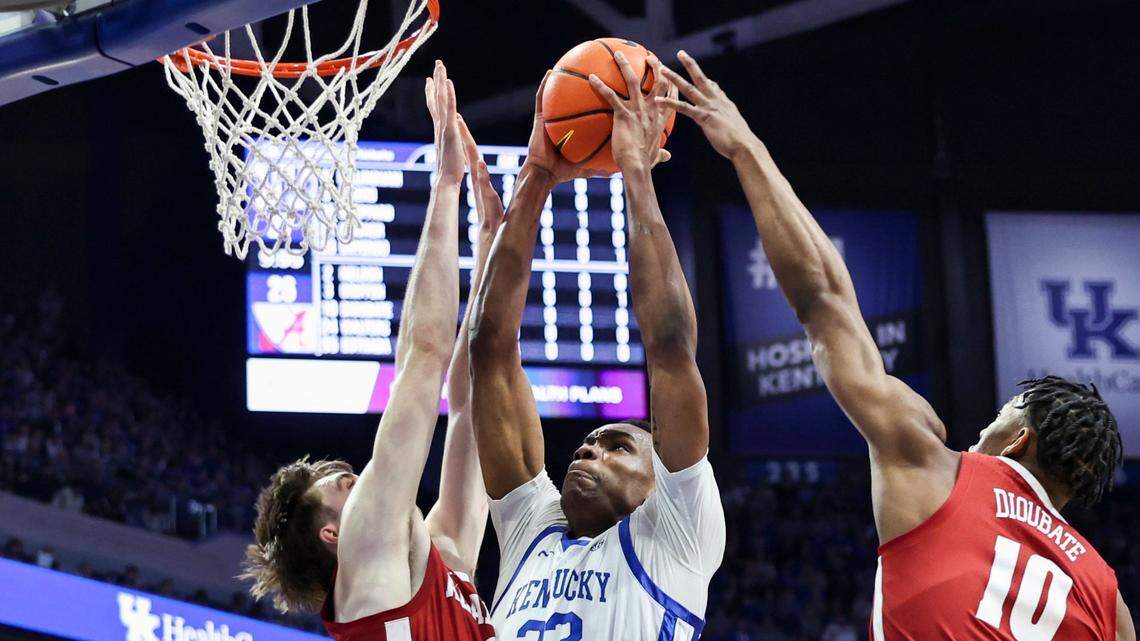 Box score from No. 17 Kentucky basketball’s 117-95 SEC win over No. 13 Alabama