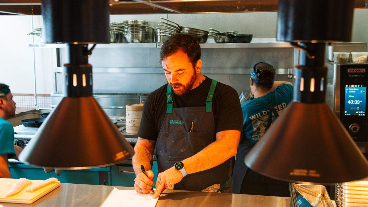 Chef David Jackman of Wildweed was a 2025 Beard finalist for Best Chef Great Lakes Region.