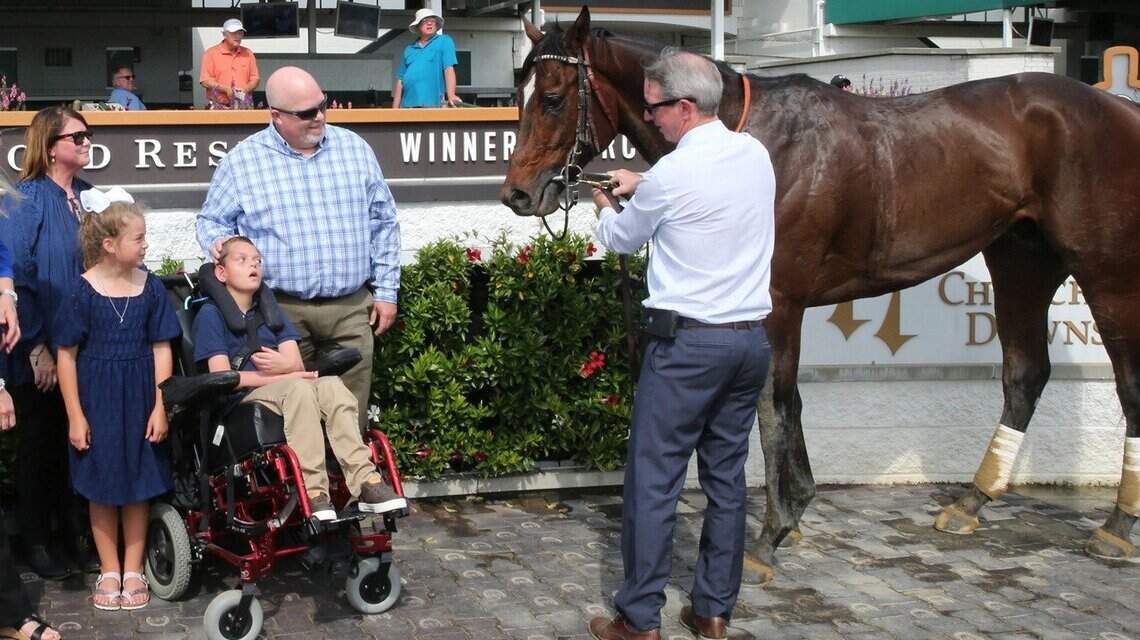 Story of bond between Kentucky boy, racehorse named for him to be made into a movie