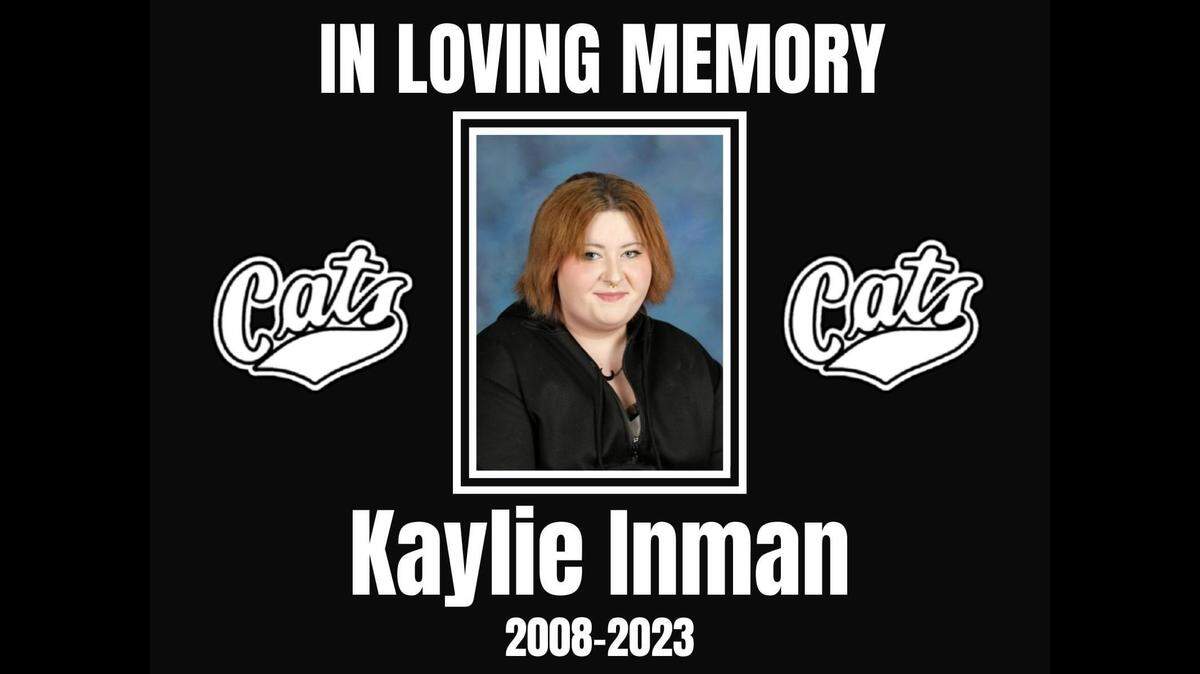 Kaylie Inman, 15, died in a crash in Bell County Wednesday. She was a student at Bell County schools.