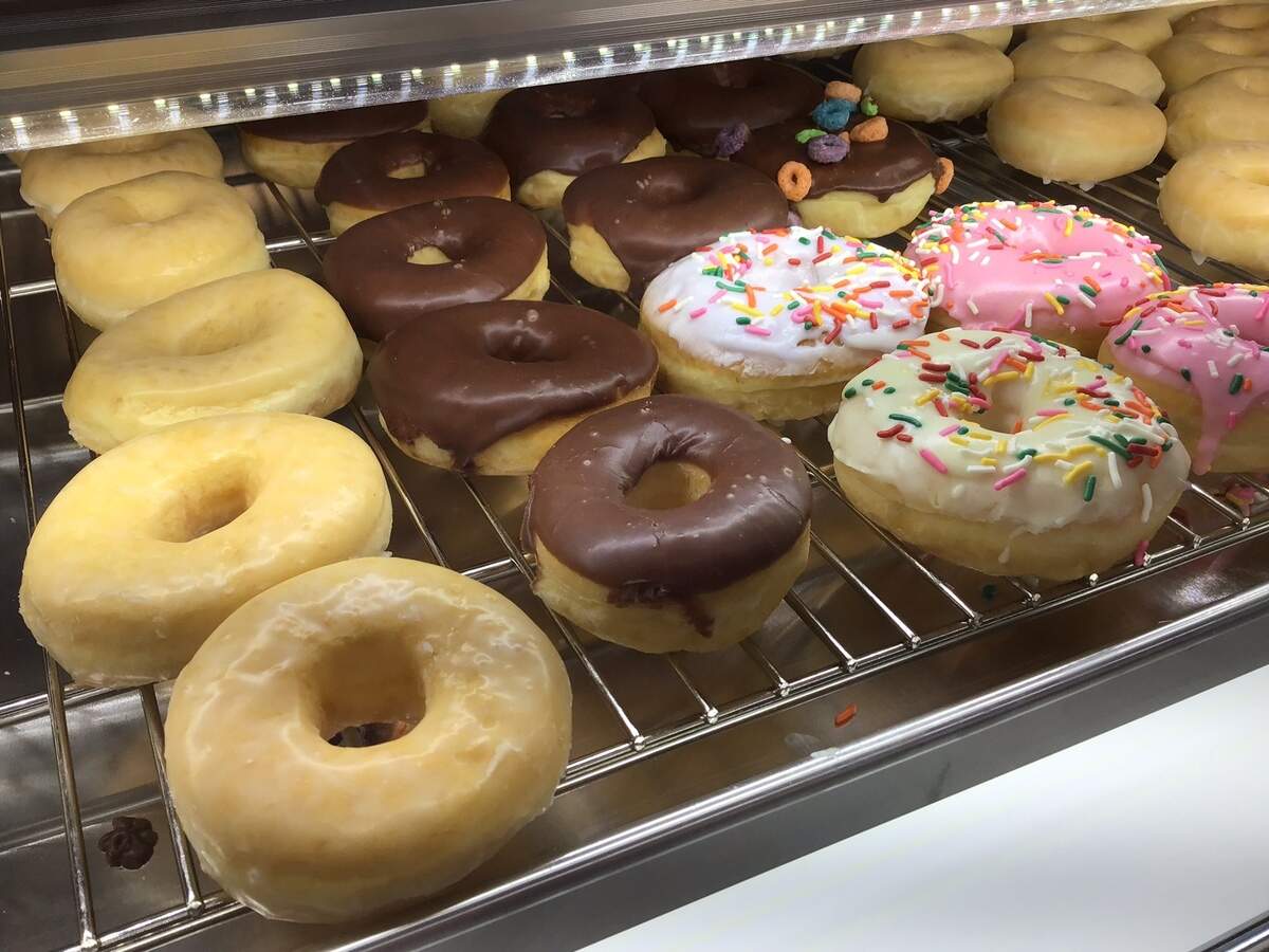 Sunrise Donuts has a variety of glazed, iced and plain doughnuts made fresh daily.