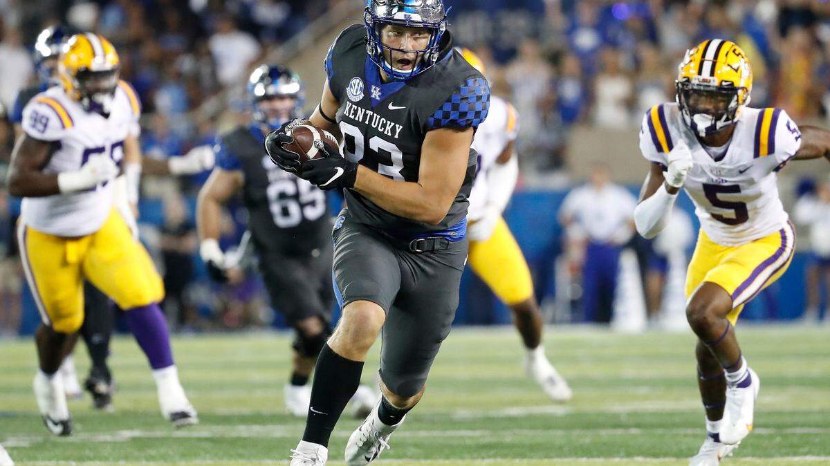From prospects to pros: 2022 NFL Draft résumé for Kentucky tight end Justin Rigg