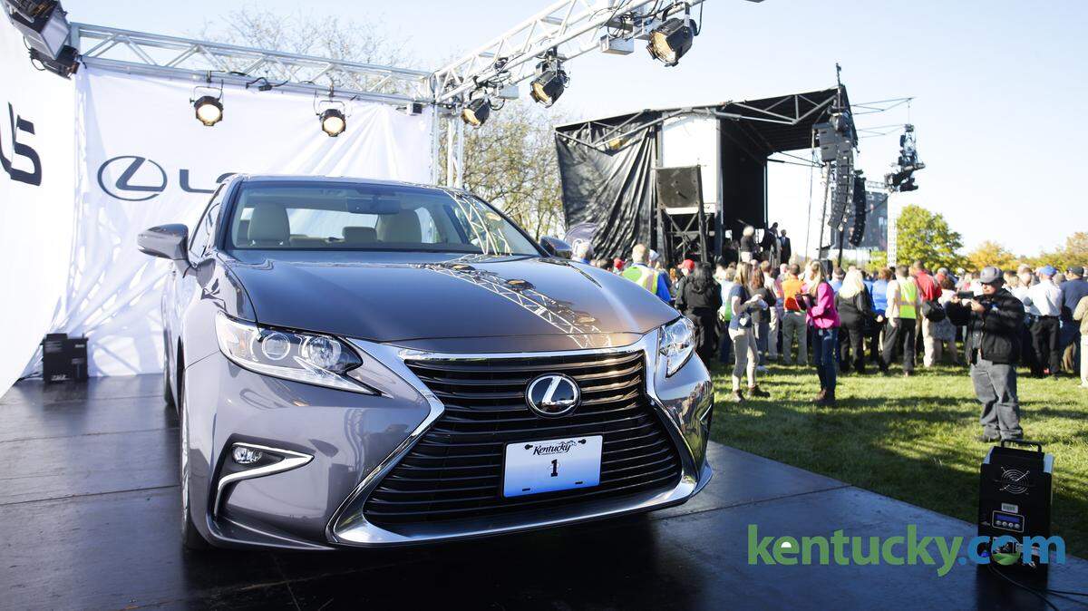 The first Lexus made in the United States.