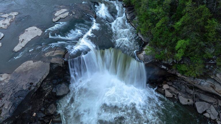You can go chasin’ waterfalls in Kentucky. These are some of the most spectacular to see