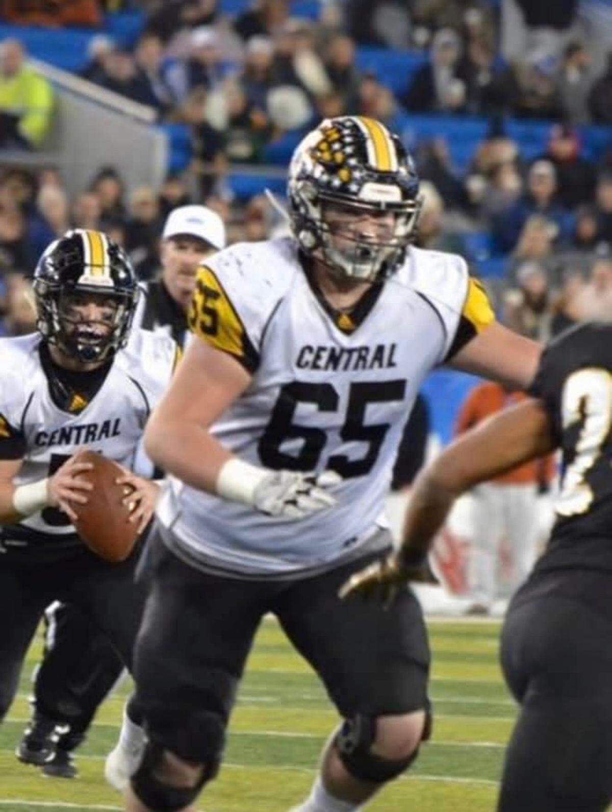 Johnson Central offensive lineman Grant Bingham has become a coveted, Power Five-caliber recruit.