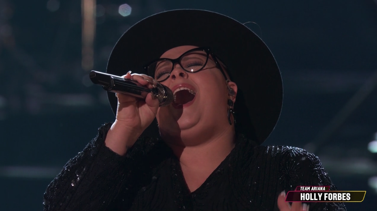 Kentucky native Holly Forbes performed “Alone” by Heart on the Nov. 22 episode of “The Voice.”