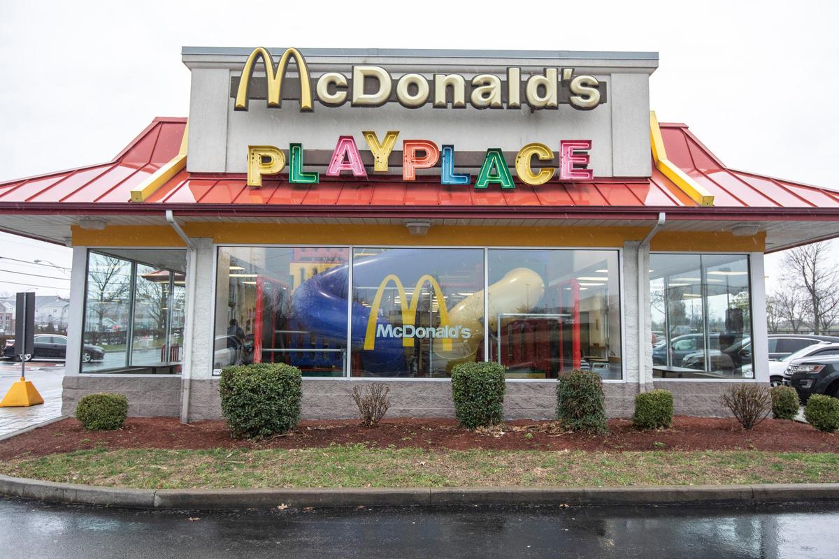 McDonald’s at 100 Market Place Dr., was placed on probation by the health department.