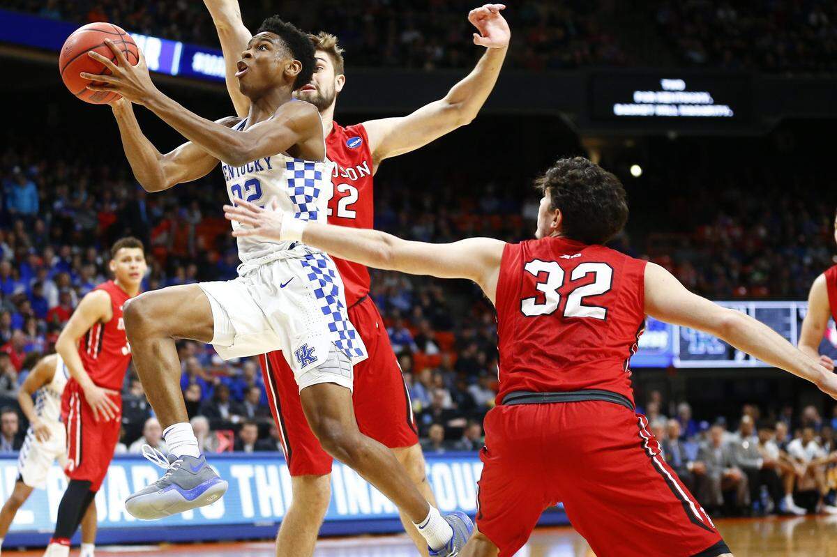 Hamilton, Ontario, Canada, product Shai Gilgeous-Alexander is one of the best international players to ever play for Kentucky.