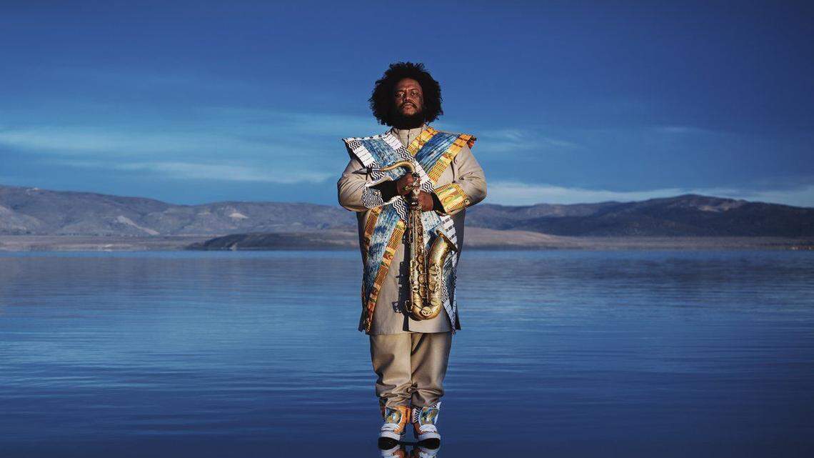 Cover art for Kamasi Washington's "Heaven & Earth."