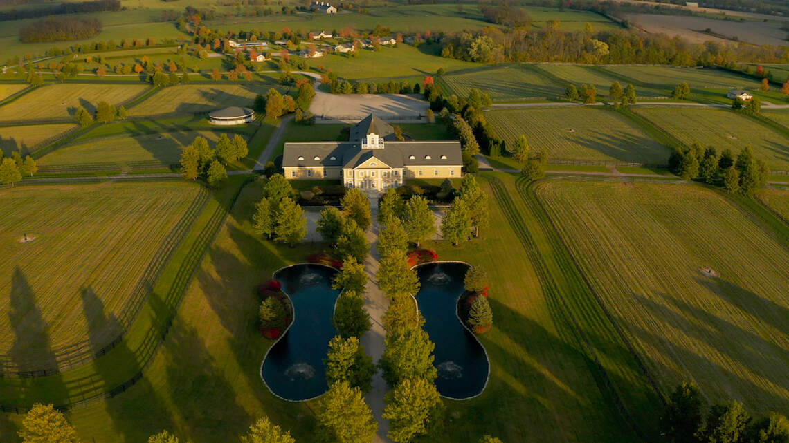 One of Kentucky’s biggest Thoroughbred horse farms is up for sale. Again.