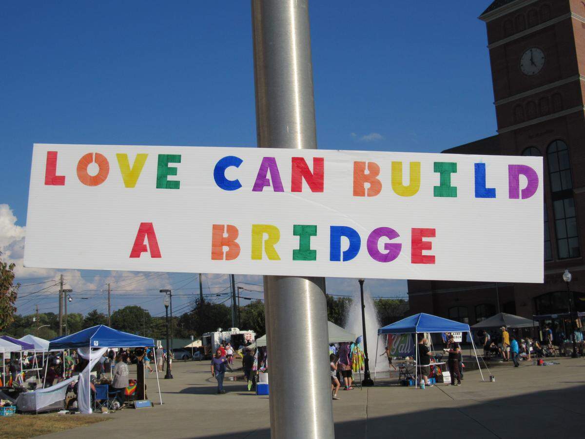 Organizers hoped the first LGBTQ+ pride event in Somerset on Oct. 5, 2019 would help members feel more welcome in the community.
