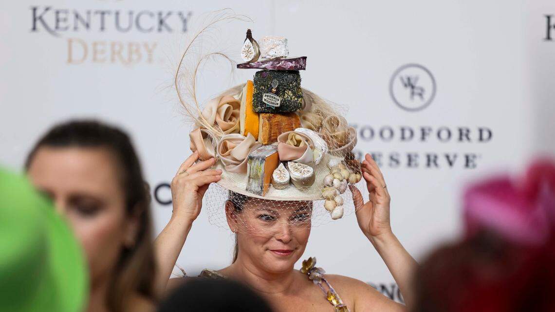 Top Chef judge Gail Simmons speaks to media at the Kentucky Derby Red Carpet on Saturday, May 3, 2025, at Churchill Downs in Louisville, Kentucky.
