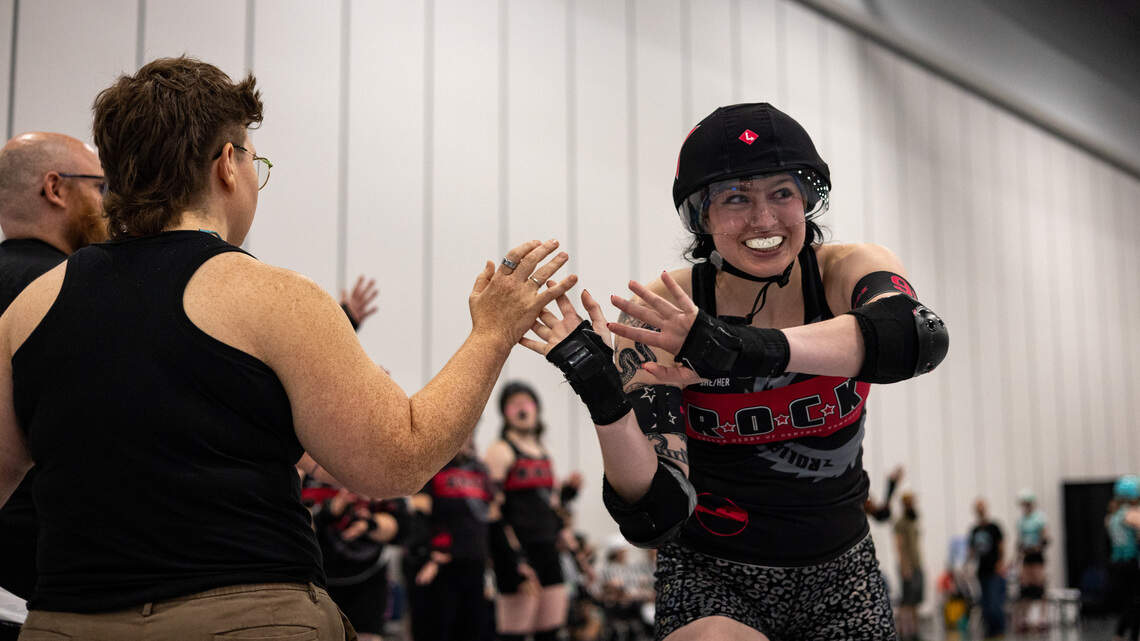 Punk and friendship collide at the Roller Derby of Central Kentucky