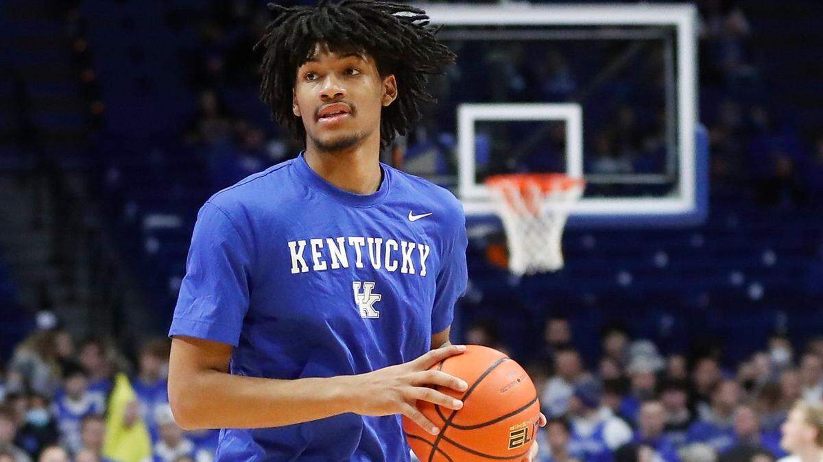 Shaedon Sharpe was part of Kentucky’s team during the second semester of last season but did not play in a game. He is expected to remain in the 2022 NBA Draft when the deadline to withdraw passes on June 1.