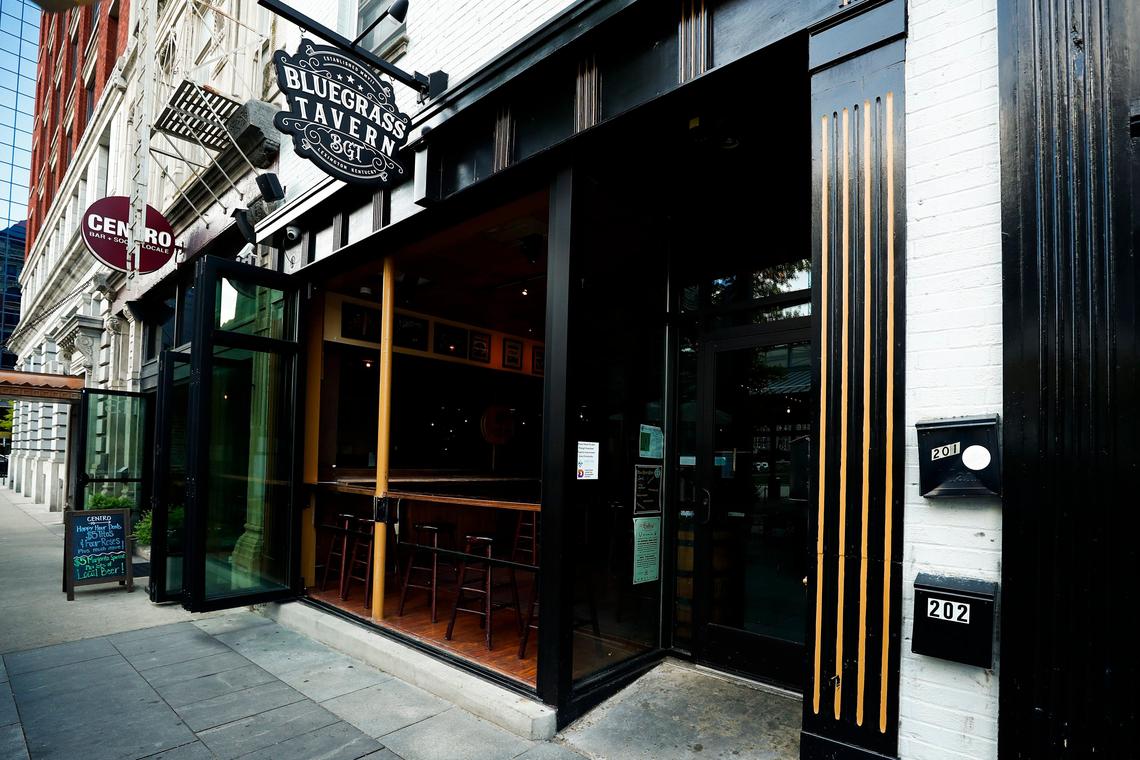 Bluegrass Tavern at 115 Cheapside in downtown Lexington.