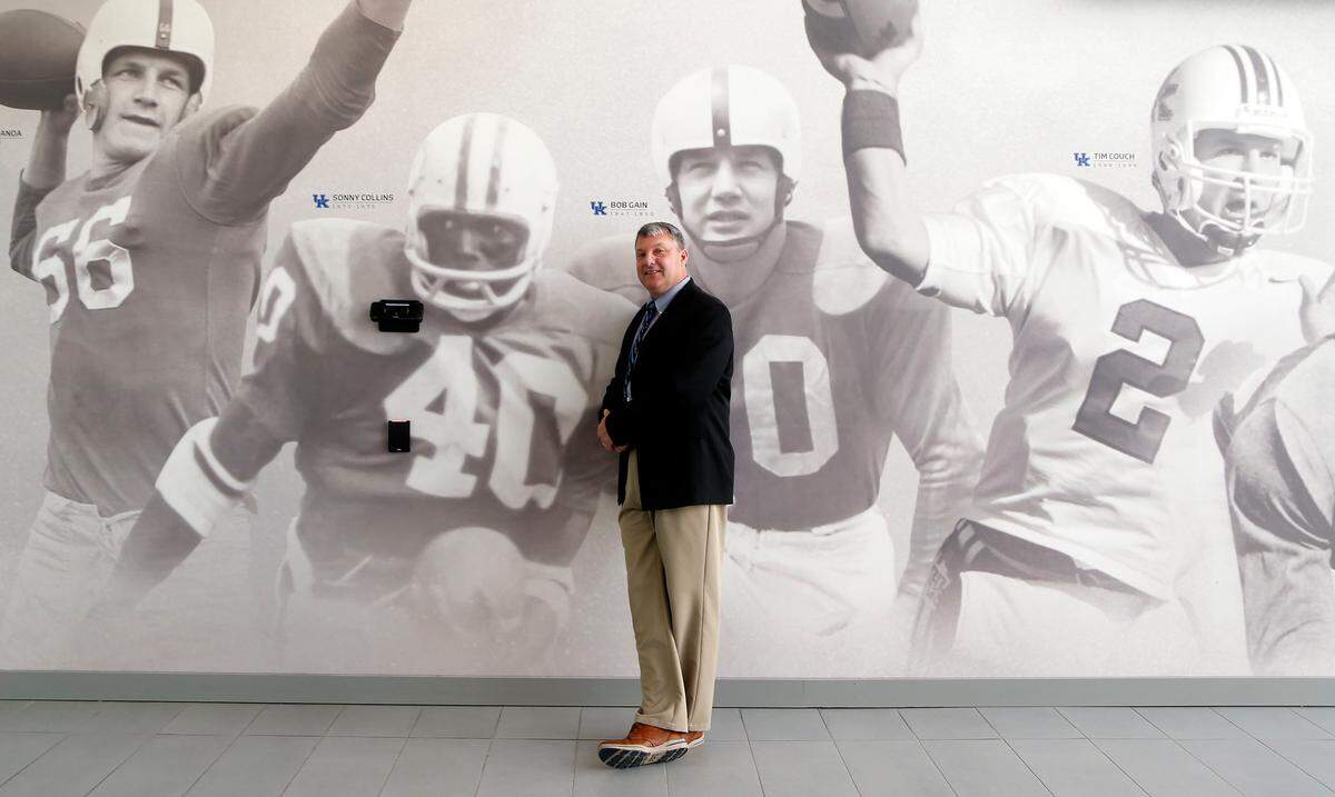 Former Kentucky quarterback Freddie Maggard, now the Cats’ director of player development, is trying to help the current players plan for their future careers while also connecting former players with the program.