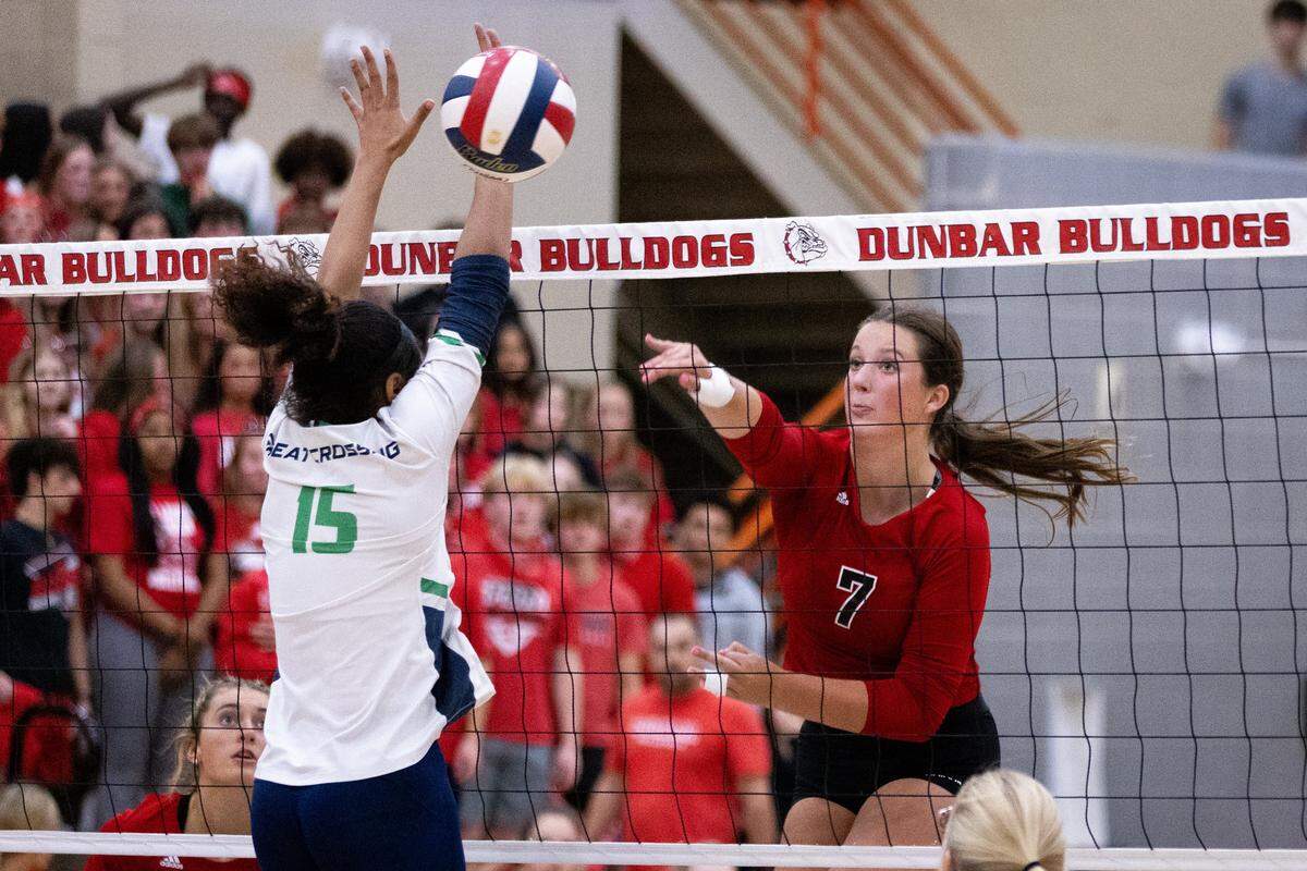Sadie Stuart (7) is among four players with starting experience returning for Paul Laurence Dunbar this season.