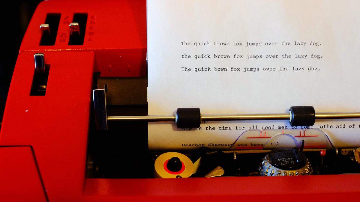 The IBM Selectric, which was built in Lexington from 1961-1986. 