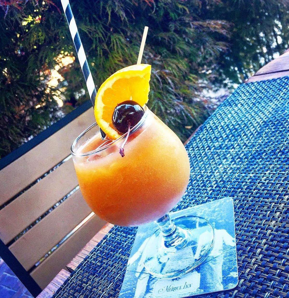 The Bourbon Slush at Merrick Inn