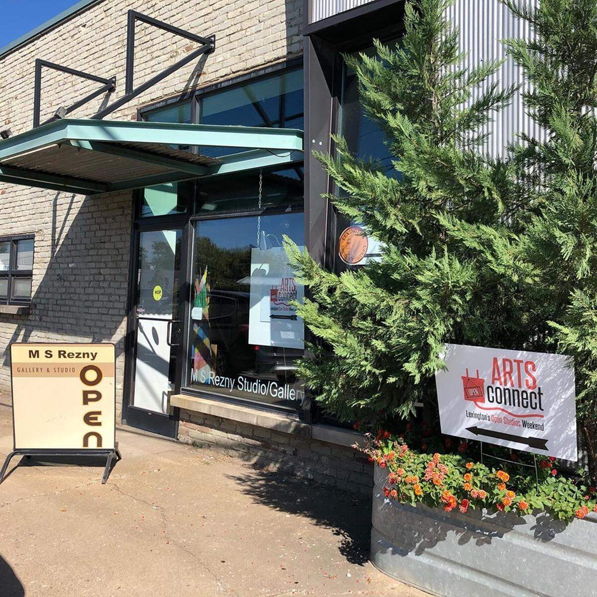 In the past, the now-closed M S Rezny Studio and Gallery has been a location for Arts Connect’s annual Open weekend where artists open up their workspaces to the public.