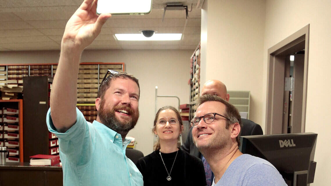 One of the first to marry in Lexington is directing a comedy play on gay marriage
