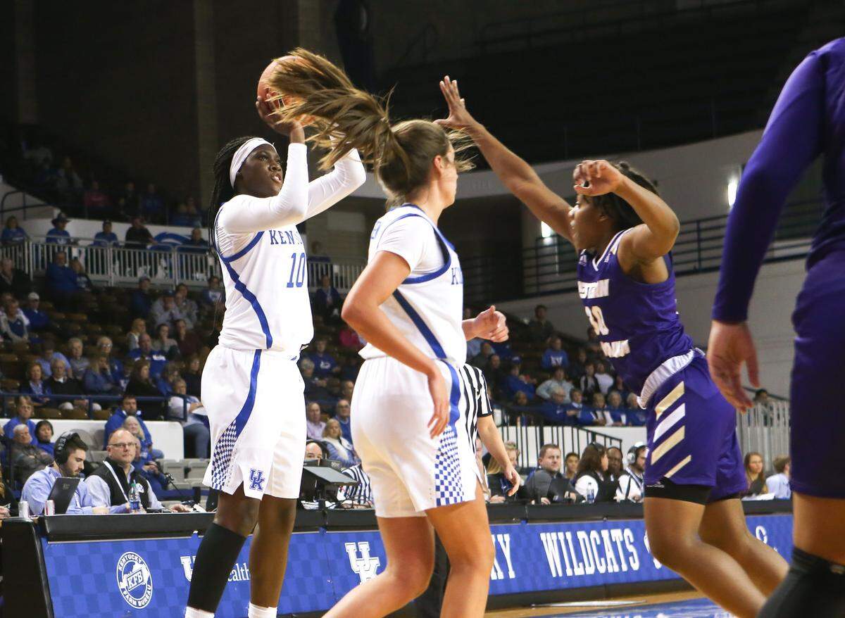 Kentucky star Rhyne Howard swept every major National Freshman of the Year Award for her play last season.
