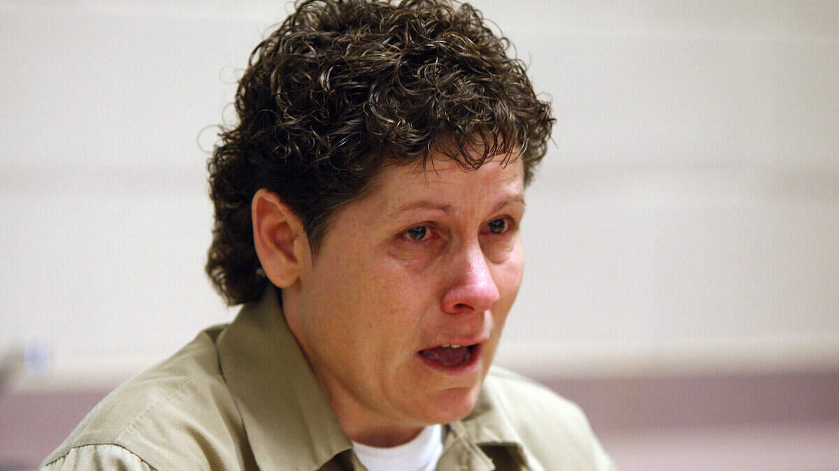 Karen Brown cried and her voice shook as she appealed to members of the state parole board.She said if there was anything she could do to take away the Turpin family's pain, she would do it.
parole decision will be made by the full parole board on Monday. Charles Bertram | Staff
  
