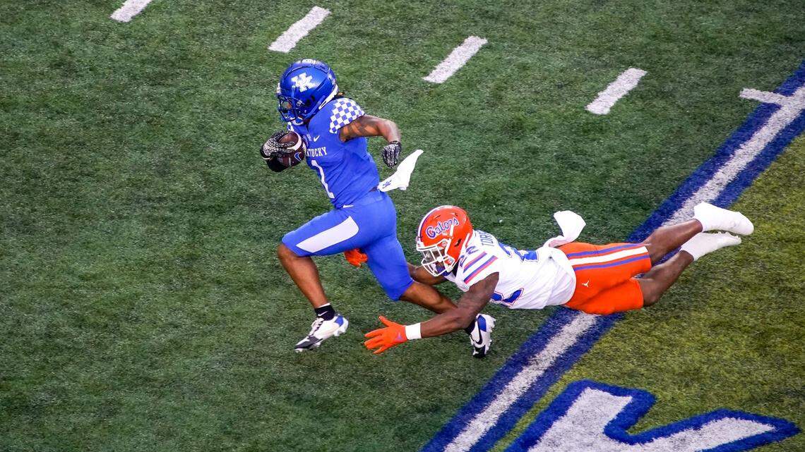 SEC football final: Kentucky 20, Florida 13