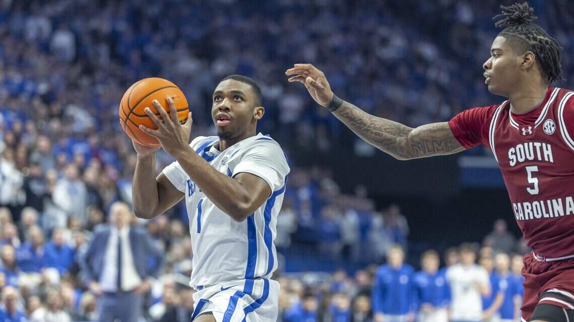 Live updates: South Carolina Gamecocks at Kentucky Wildcats college basketball