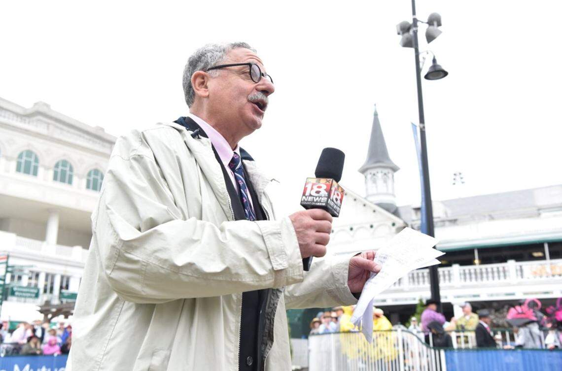 WLEX-TV sportscaster Alan Cutler’s final day on the air before retiring was the 2018 Kentucky Derby.