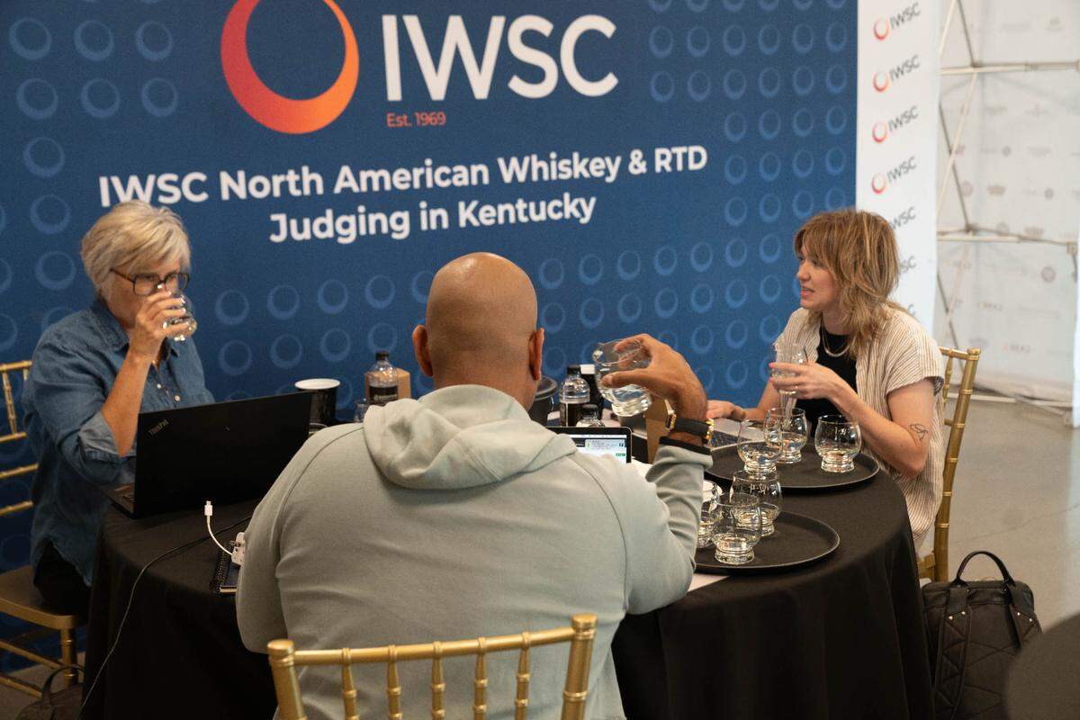 The International Spirits & Wine Competition, shown here from 2024, returned to Kentucky for the second year in a row. Judges in Bardstown will assess dozens of bourbons, ryes, single-malts and other American whiskeys as well as Ready to Drink entrants for the prestigious spirits awards.