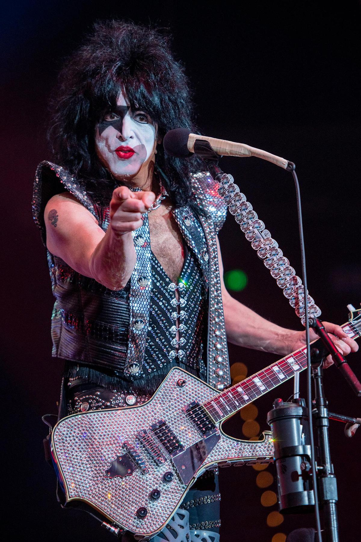 Paul Stanley is one of two original members of Kiss still touring.