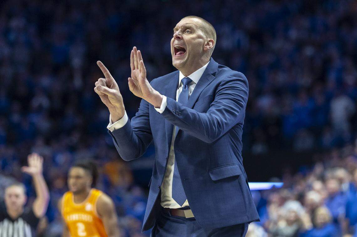 Mark Pope led Kentucky to a 3 seed in the NCAA Tournament and an appearance in the Sweet 16 during his first season as head coach of the Wildcats.