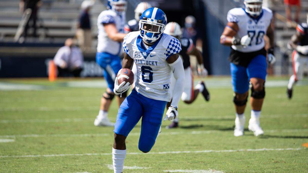 Final statistics from Kentucky’s 29-13 season-opening defeat at Auburn
