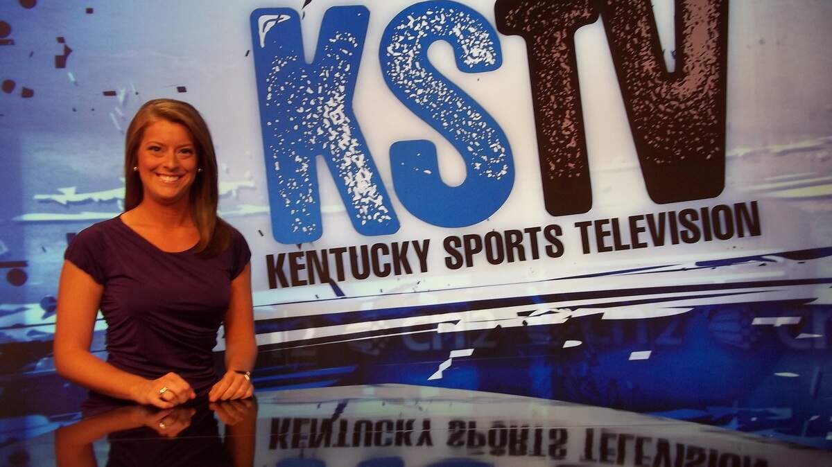 Leslie Neeley 
is new co-host on Kentucky Sports TV.