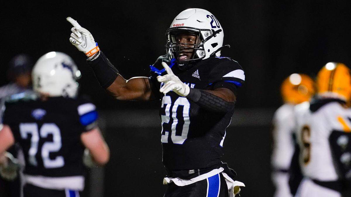 Lexington Christian’s Xavier Brown has rushed for 1,445 yards and 21 touchdowns this season and also caught six TD passes.