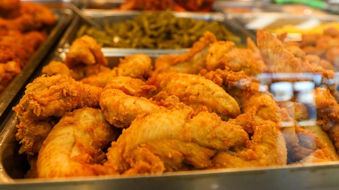 Chicken tenders served from Homecooker buffet within Double Kwik convenience store in Nicholasville, Feb. 15, 2021.