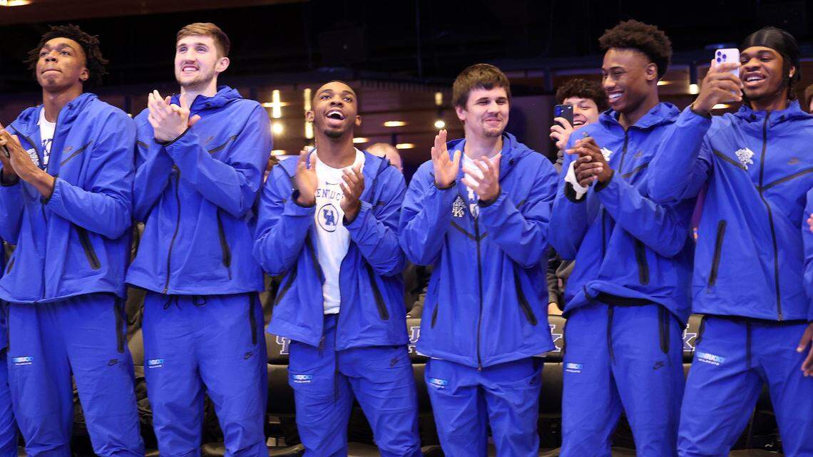 Inside the Kentucky basketball team’s Selection Sunday party. ‘This is what you do it for’