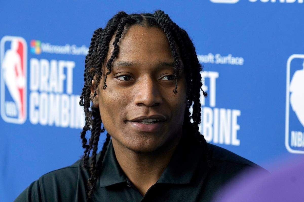 TyTy Washington told reporters during the NBA Combine that he’s been advised by league personnel to improve his athleticism and get stronger.