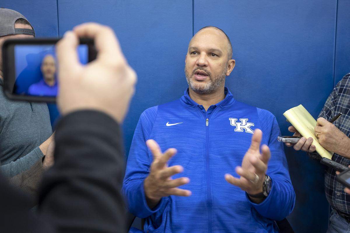 In explaining Kentucky’s recruiting strategy Thursday, UK assistant coach Tony Barbee said, “Just like we’re honest with the families and the recruits, hopefully they’re honest with us, too.”