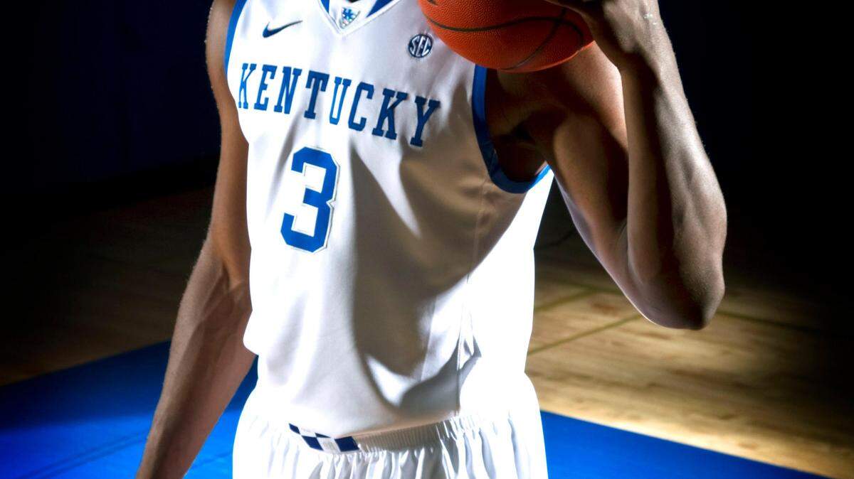 Kentucky Wildcats forward Terrence Jones (3)during UK basketball  photo day on Wednesday August 31, 2011 in Lexington, Ky. Photo by  Mark Cornelison | Staff