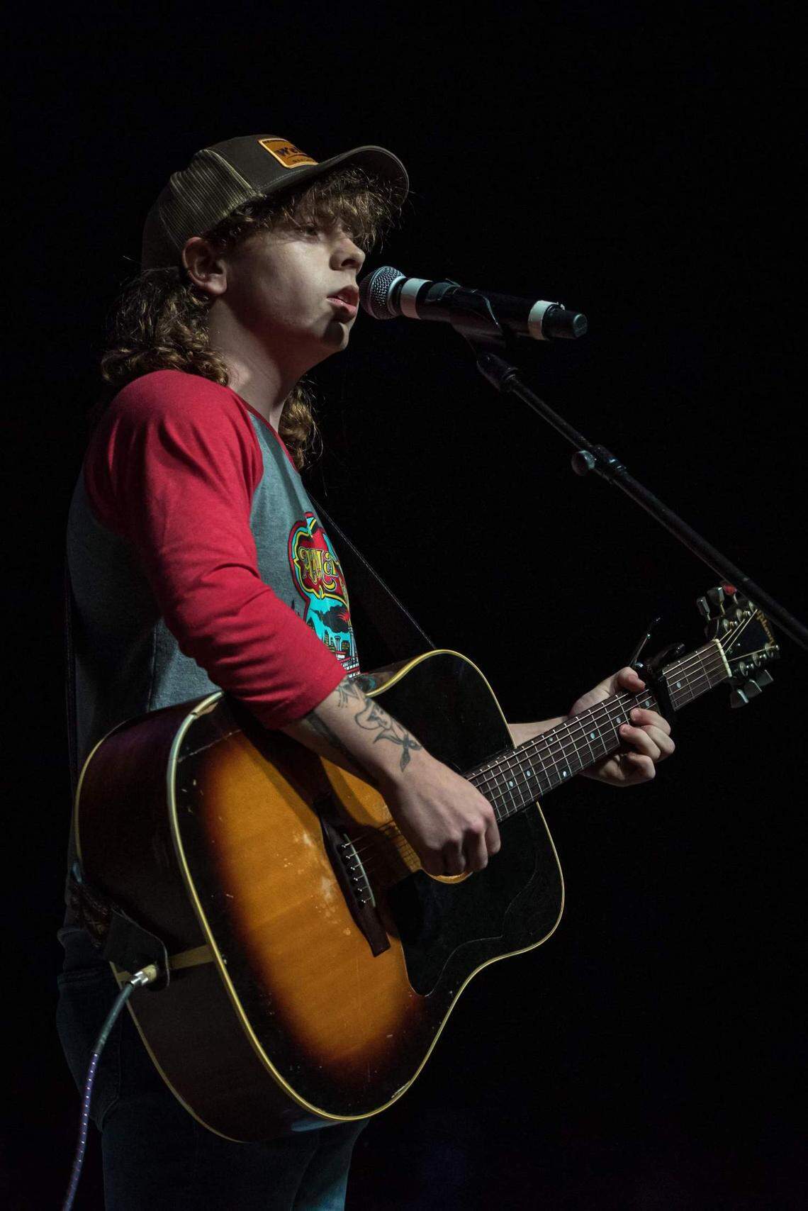 Logan Halstead had a viral hit with his song, “Dark Black Coal.”