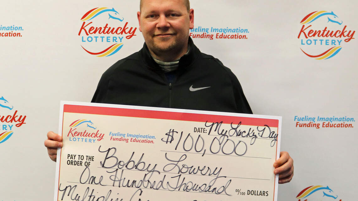 ‘Kind of in shock.’ Central Ky. man cashes in on $100K scratch-off lottery ticket