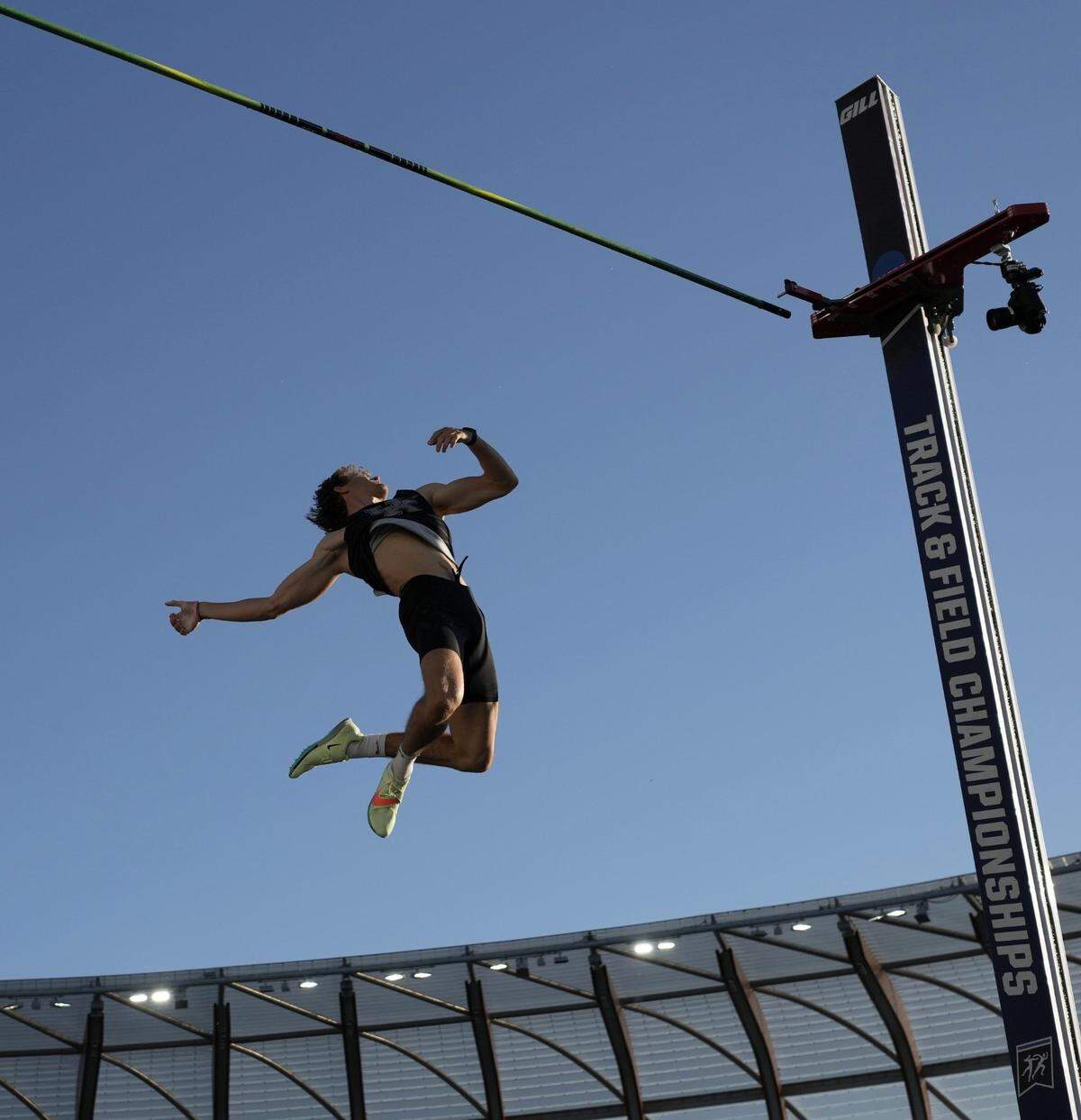 Keaton Daniel was competing in his third NCAA Outdoors meet, having previously finished eighth last year and third in 2022.