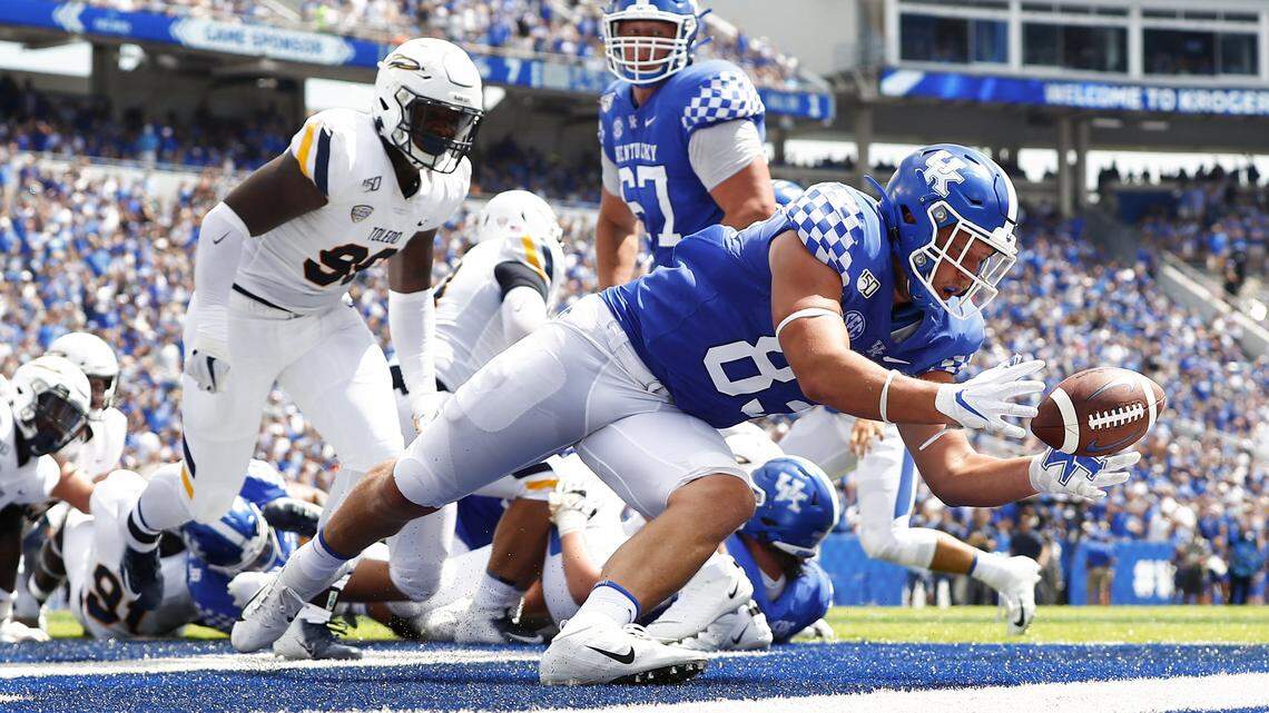 Final statistics from Kentucky’s 38-24 season-opening win over Toledo