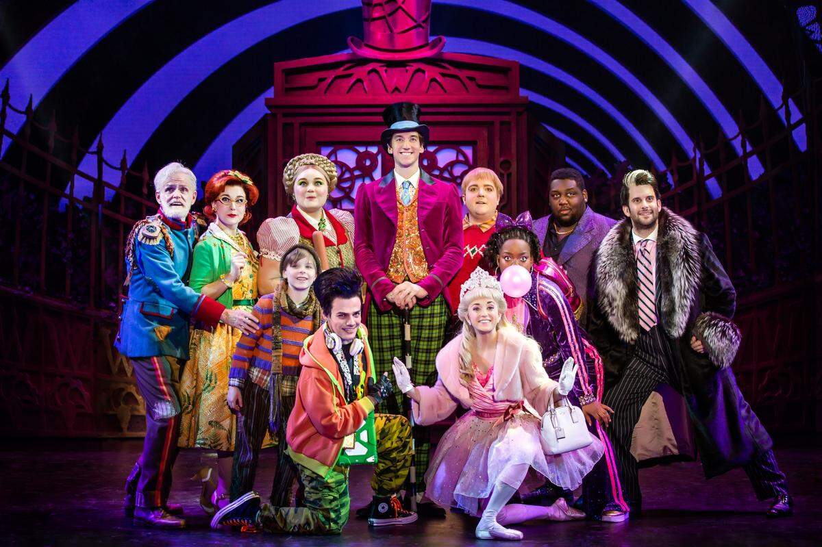 The cast of Roald Dahl’s “Charlie And The Chocolate Factory,” which will be coming to the Lexington Opera House this fall.