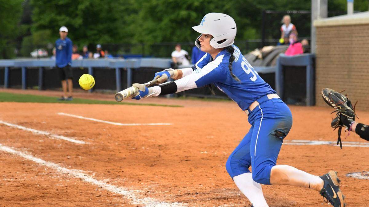 Kentucky catcher Kayla Kowalik is hitting .509 for the Wildcats, who lead the SEC in batting average. She is a finalist for National Player of the Year.